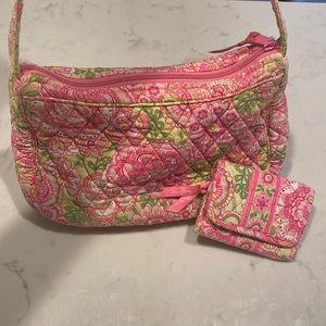 Vera Bradley Purse w Matching Wallet